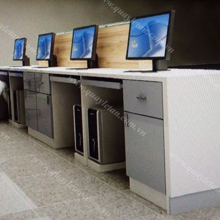 Quầy Lễ Tân Cao Sơn QLTC S37